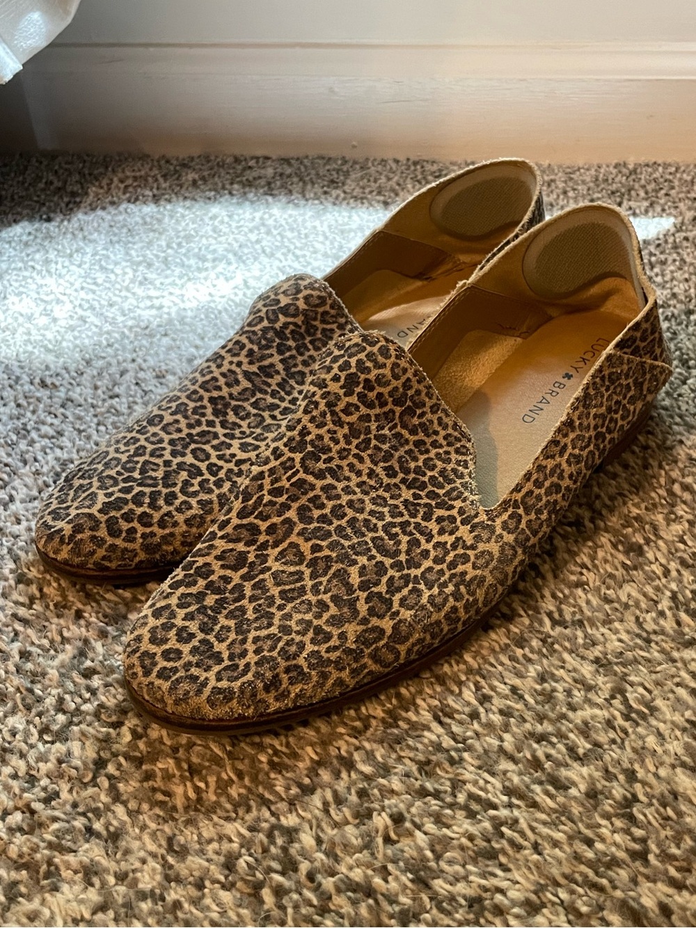 Lucky Brand Cheetah Flats